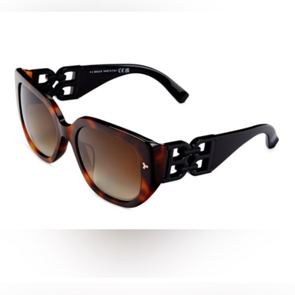 NEW! *BALLY* 56MM Butterfly Sunglasses